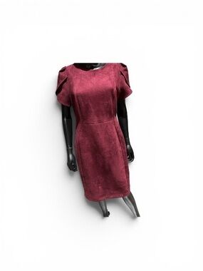 Calvin Klein Berry Midi Sheath Dress